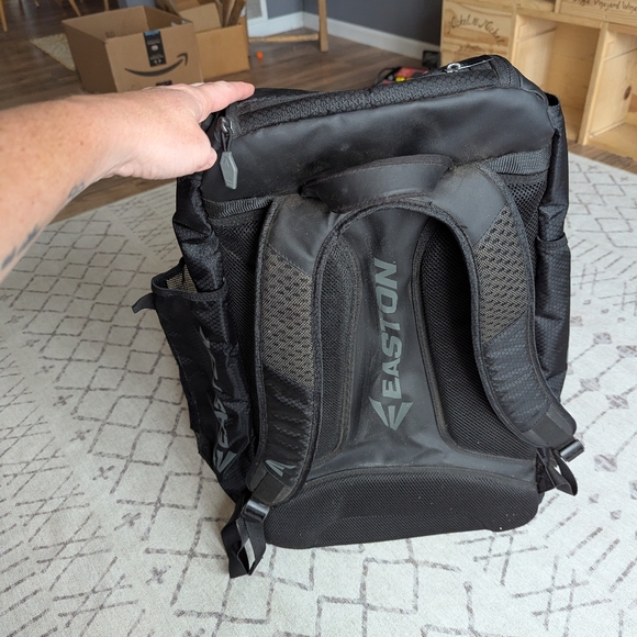 Easton E610 Catchers Bat Pack Backpack. Black And Gray Easton Bag. - Picture 6 of 12